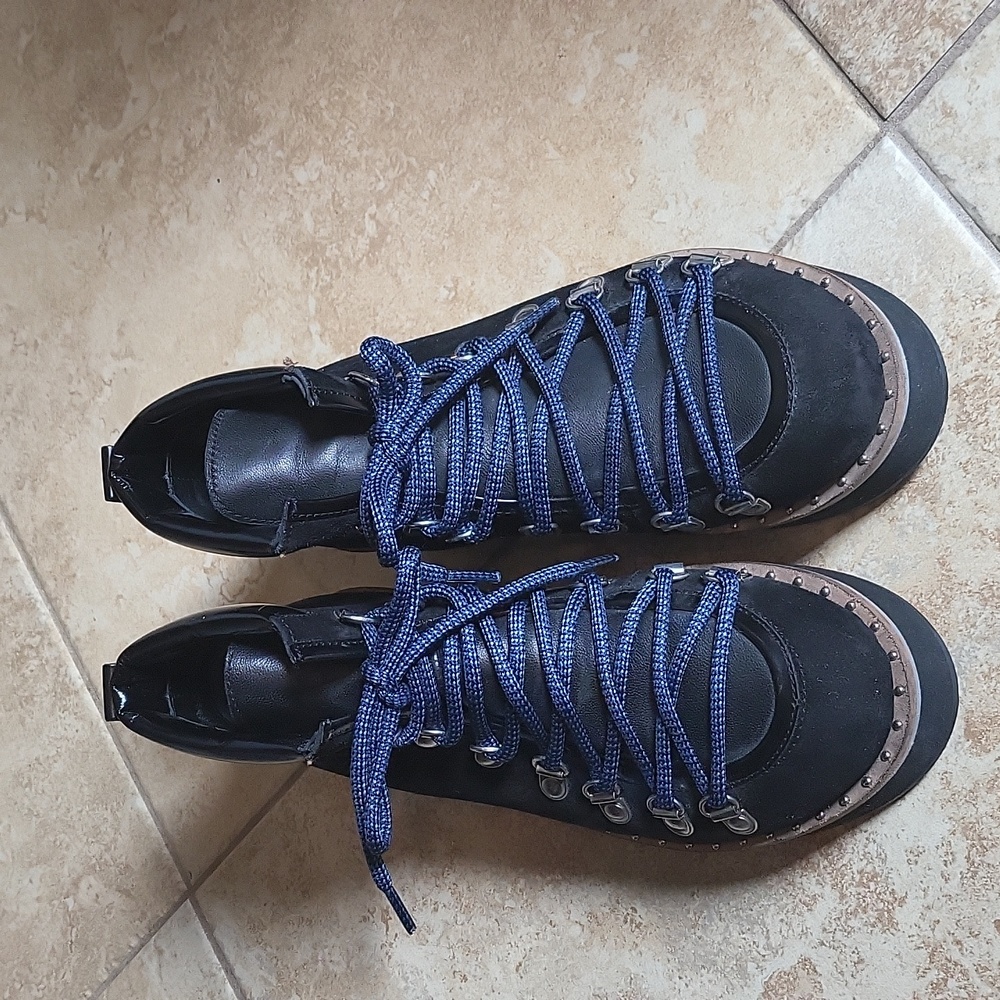 Free People Black Ankle Booties - Picture 3 of 9